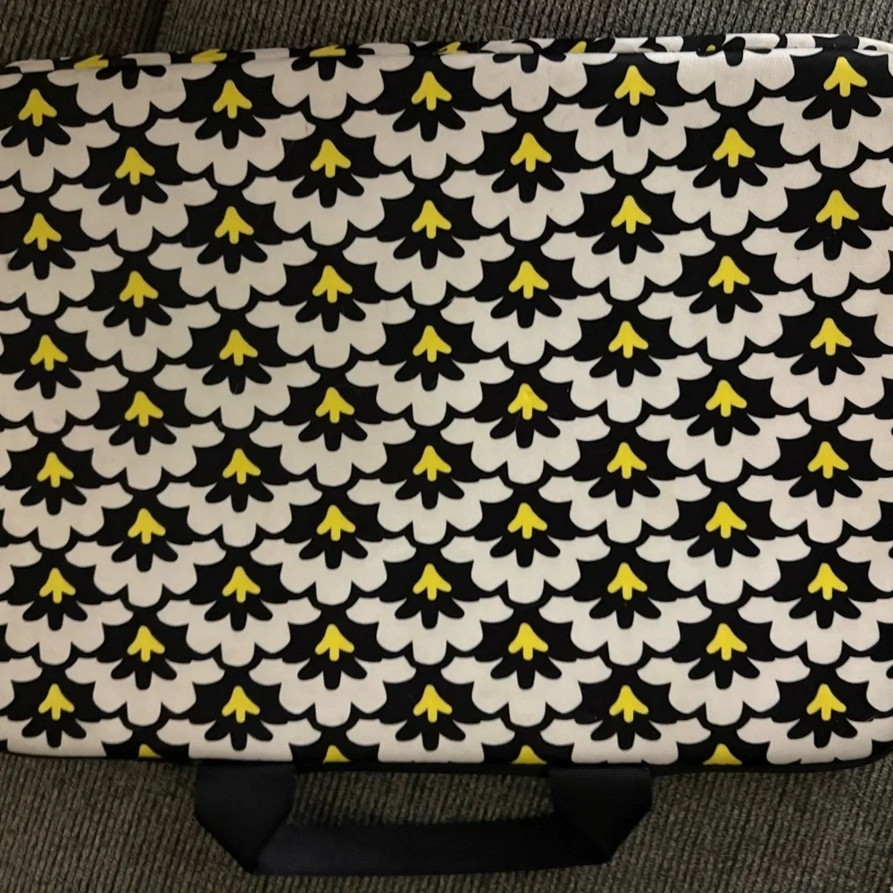 Vera Bradley Fanfare Fans Laptop Bag